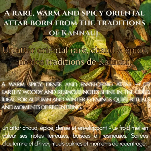Parfums Attar : Shamama Royal au bois de santal