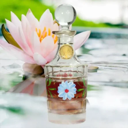 Parfums Attar : lotus Kumudini au bois de santal